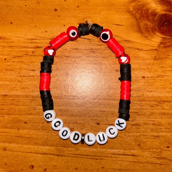 Good Luck (Evil Eye) Heishi Bracelet - Picture 3 of 6